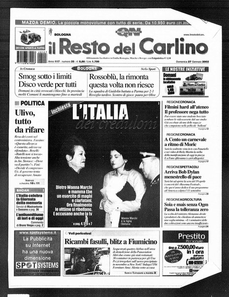 Il Resto del Carlino : giornale dell'Emilia